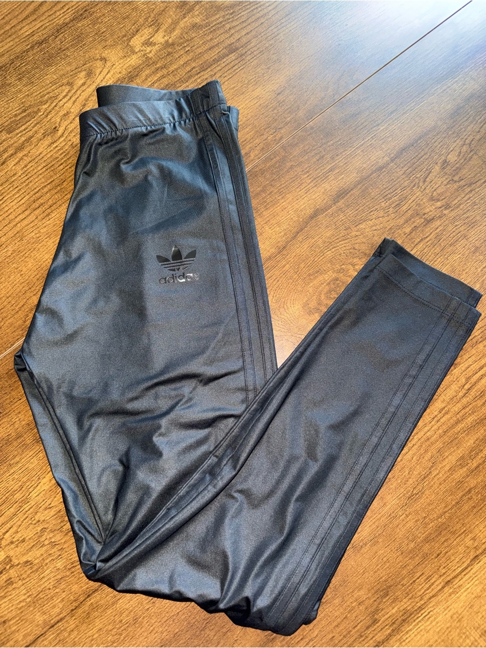 Adidas Women’s Black Trefoil Leggings Small